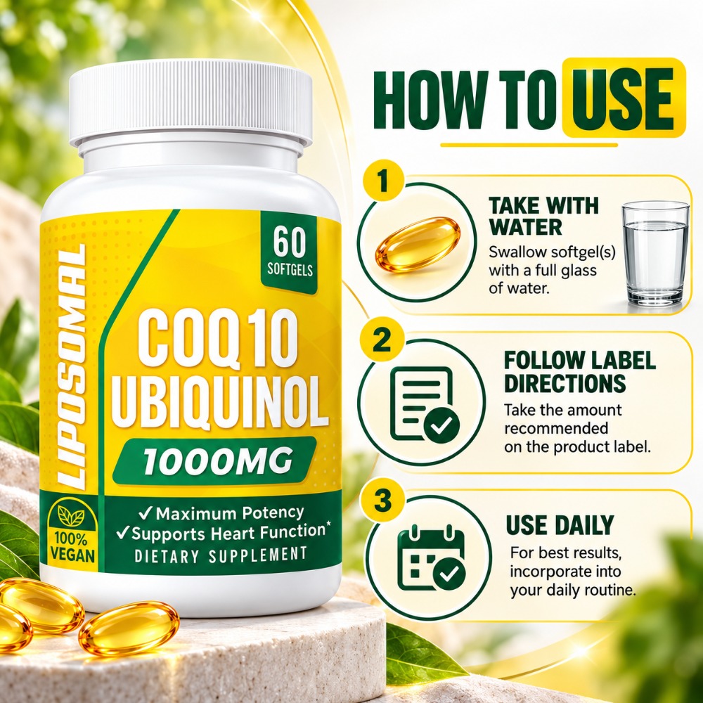 CoQ10 Ubiquinol Softgels | 100 - Coq10 Ubiquinol Softgel ulasan dan harga