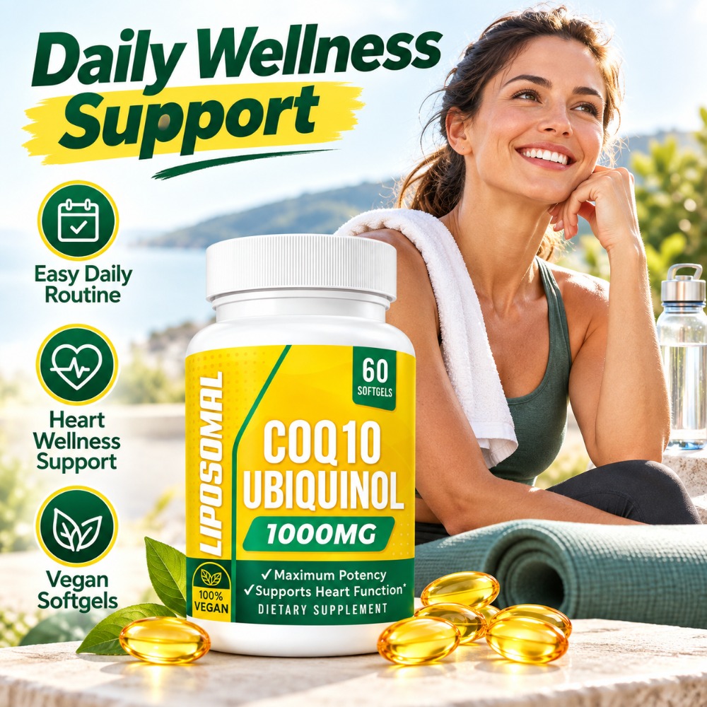 CoQ10 Ubiquinol Softgels | 100 - Coq10 Ubiquinol Softgel ulasan dan harga