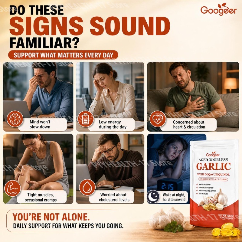 Aged Odorless Garlic Softgels  - Coq10 Ubiquinol Softgel ulasan dan harga