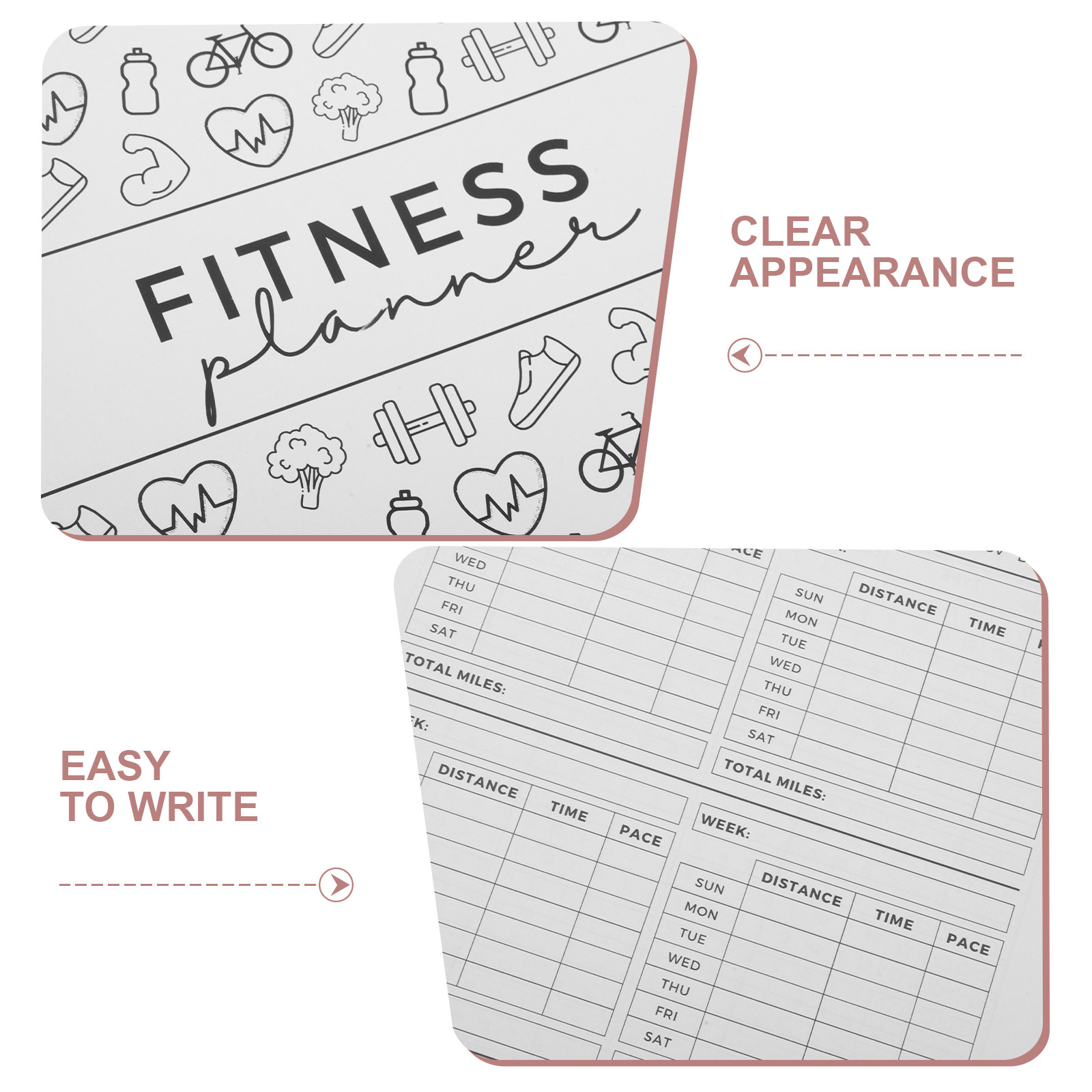 Fitness Planner Journal 11.7x8 - Nutrition Of Fitness ulasan dan harga