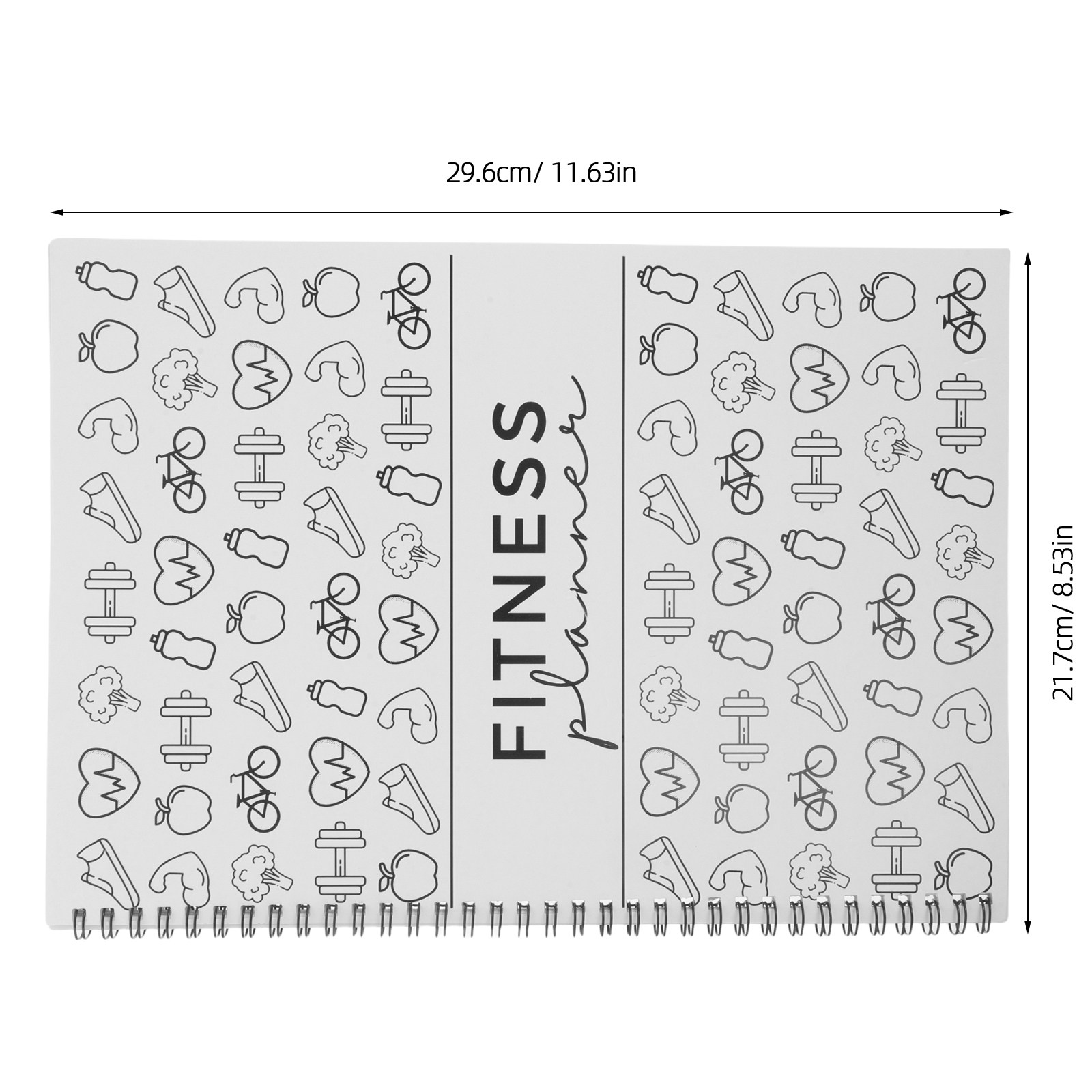 Fitness Planner Journal 11.7x8 - Nutrition Of Fitness ulasan dan harga