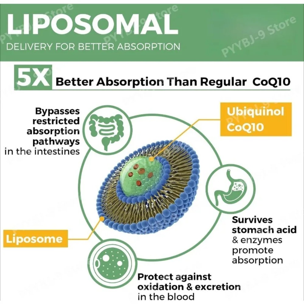 CoQ10 Ubiquinol Softgels Heart - Coq10 Ubiquinol Softgel ulasan dan harga