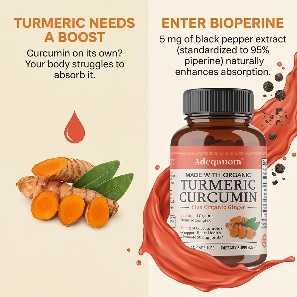 Turmeric Curcumin Supplement w - Turmeric Curcumin Capsule ulasan dan harga